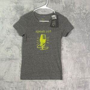 NWT New Oiselle Gray Speak Out TShirt Size XS